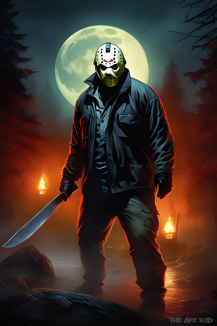 Jason Fan Drawing Jason Voorhees (6) by the--art--kid on DeviantArt
