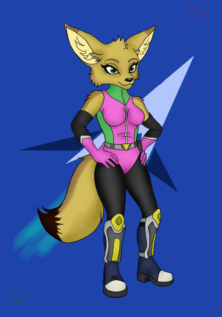 Fara Character Fara Phoenix Reworked (colored) by JosefoxM on DeviantArt