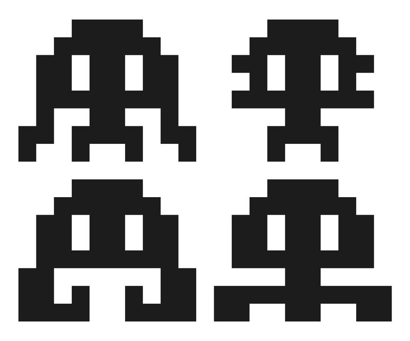 Space invaders character redesign by marleenwiersma on DeviantArt