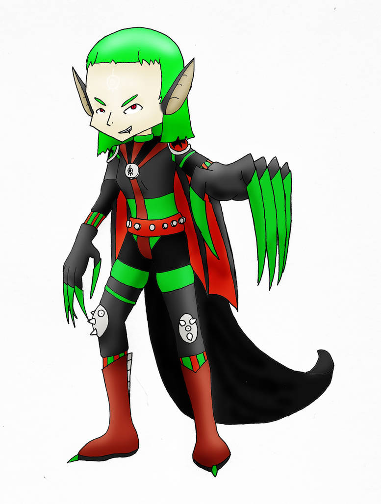 Lisa's Xana-fied Form by Molonara on DeviantArt