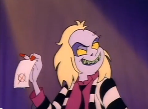 Slenderman in Beetlejuice cartoon?