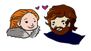 Sansa and Tyrion