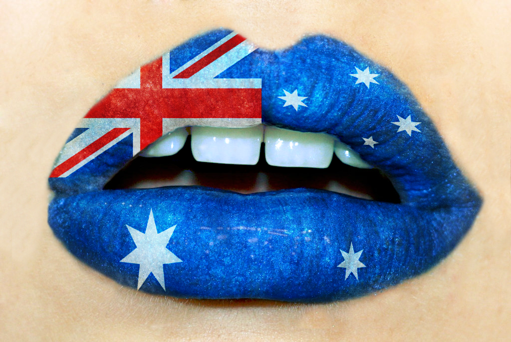 Australia Day Kiss