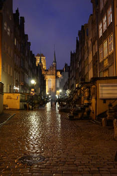 Old Town at Night