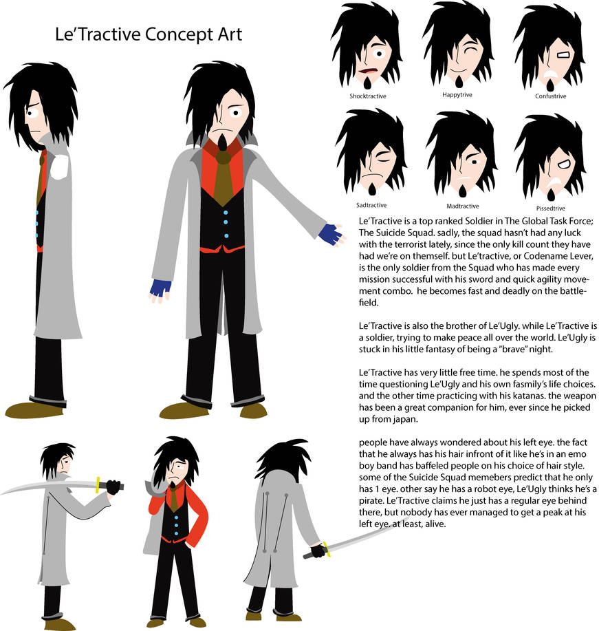 Le'Tractive OC by NerdyMetalhead on DeviantArt