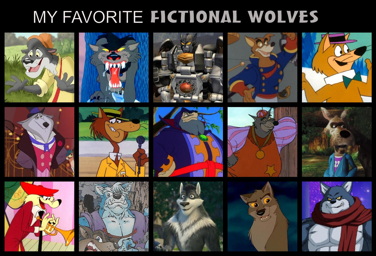 Favorites - Fictional Wolves by Blackwolf83 on DeviantArt