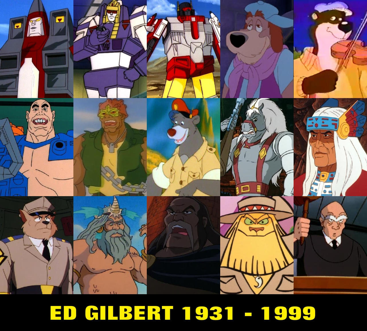 Deviantart Gilbert Voice Tributes - Ed Gilbert by Blackwolf83 on DeviantArt