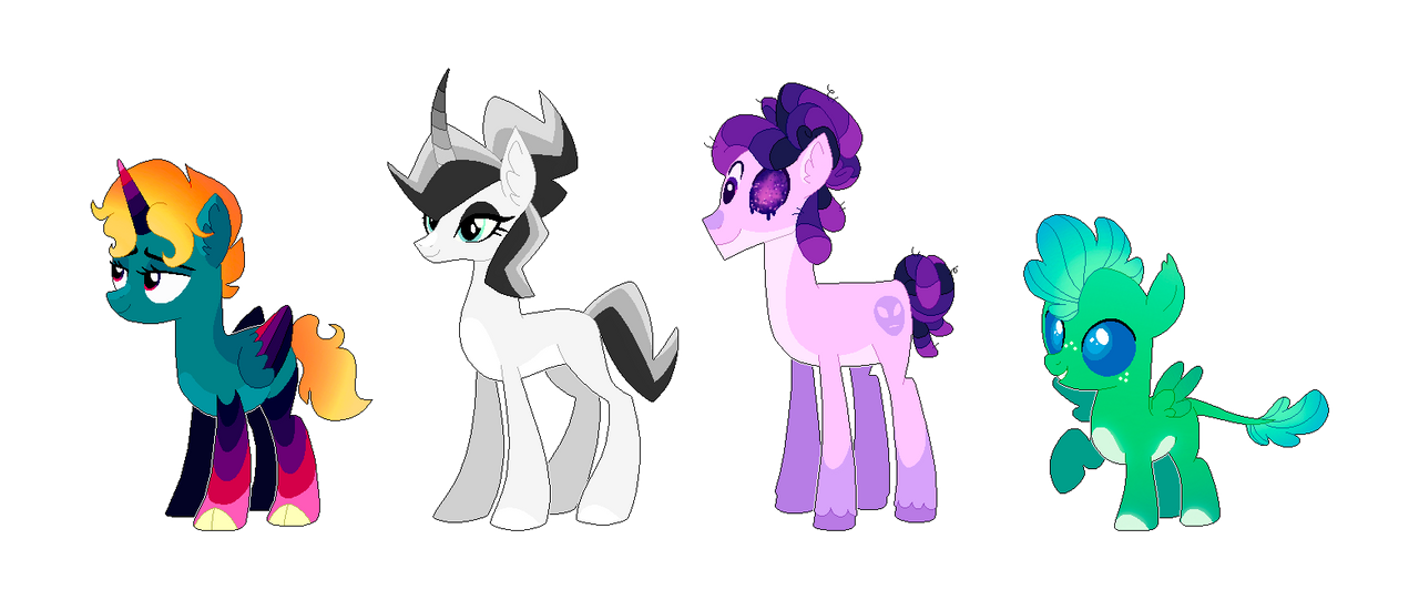 Alien Pony MLP Adopts || OPEN by LockandKeyAdopts on DeviantArt