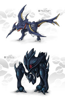 Dark Fake Legendary Pokemon