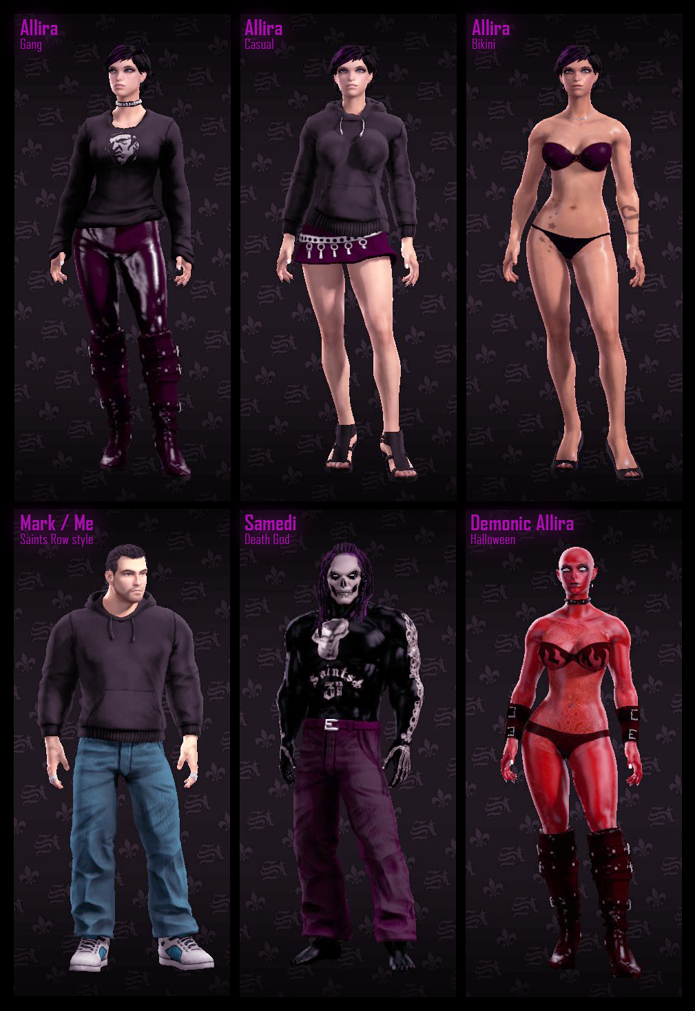 Saints Row Characters