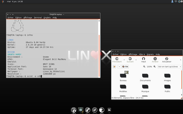 Ubuntu style by asriati on DeviantArt