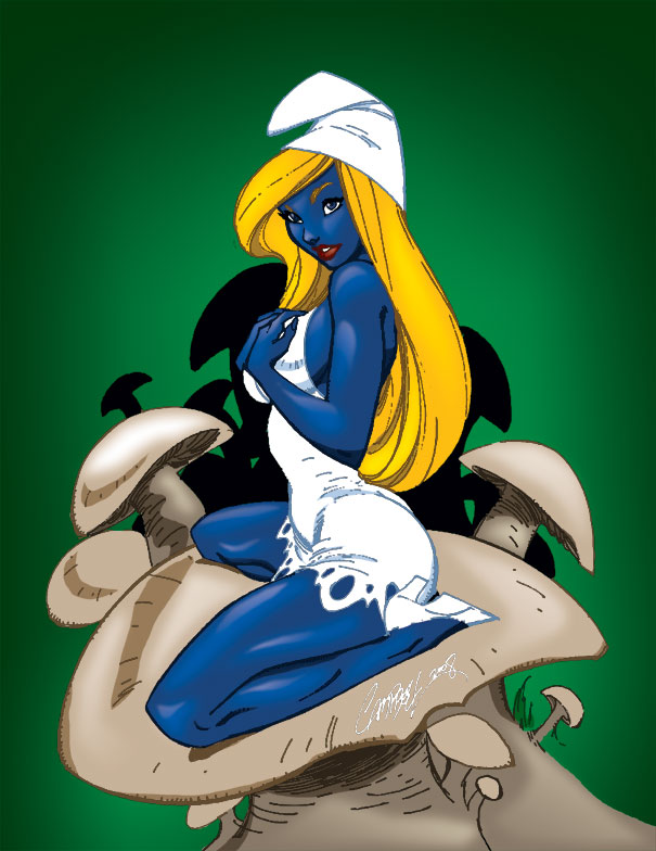 Smurfette - All Smurfed up