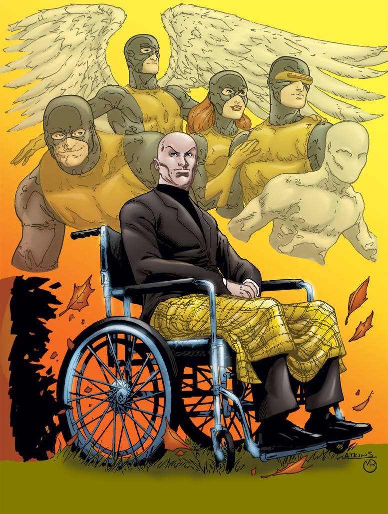 X-Men Professor X by MarcBourcier on DeviantArt