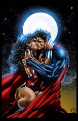 Superman/Wonder Woman-The Kiss