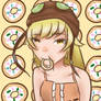 Shinobu loves donuts