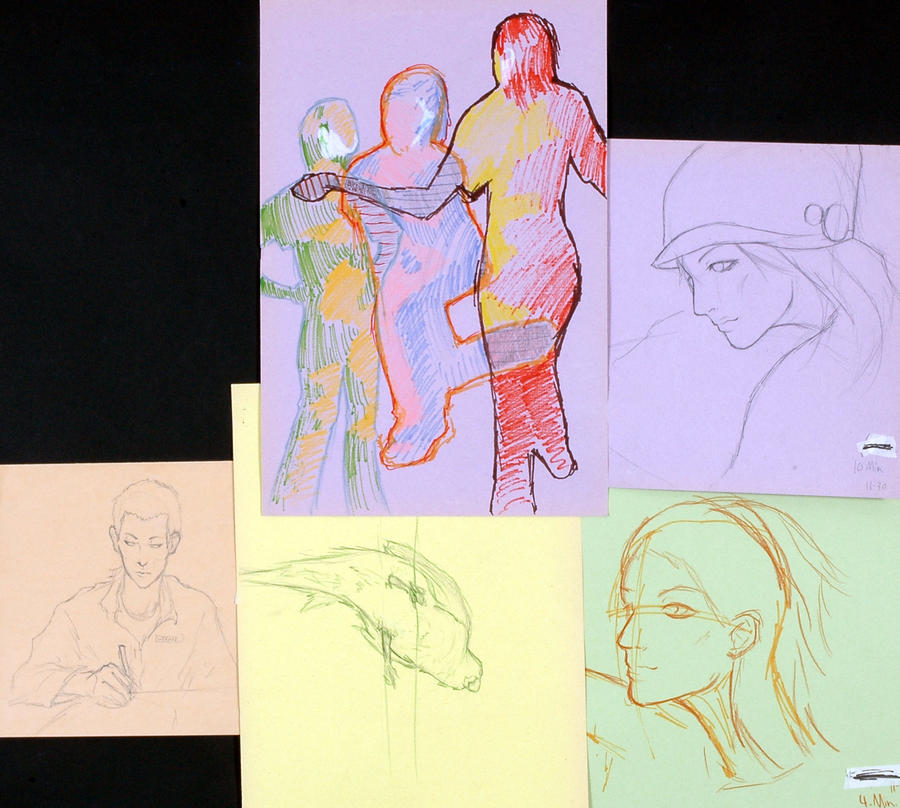 Life Drawing Examples by TheArtHobo on DeviantArt