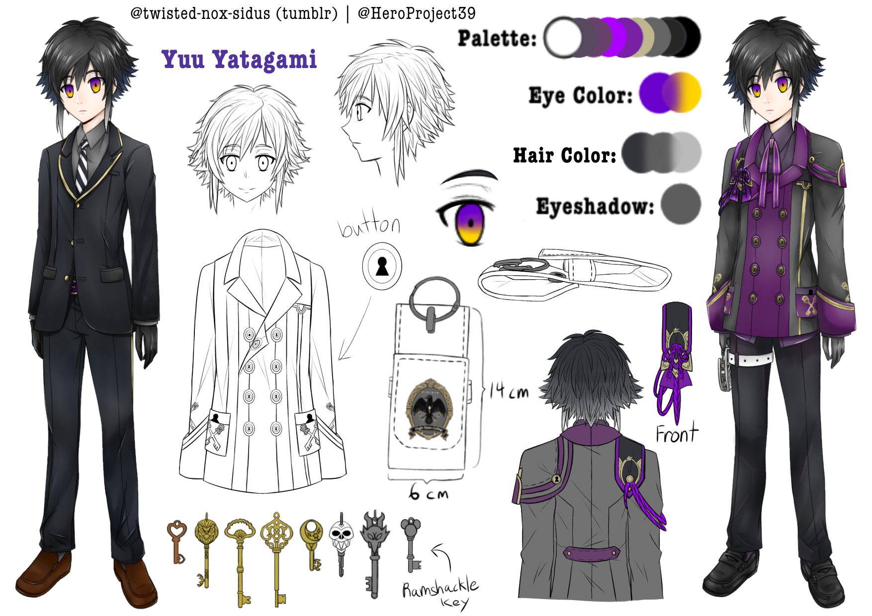 Disney Twisted Wonderland OC: Yuu Yatagami by HeroProject39 on DeviantArt