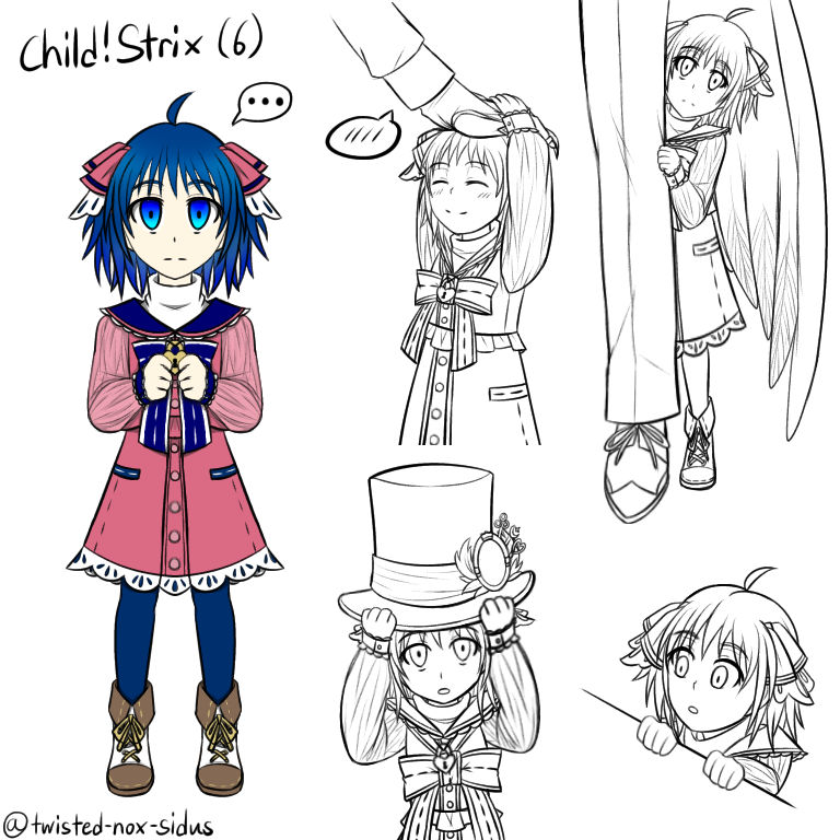 Strix Child Child!Strix (6) by HeroProject39 on DeviantArt
