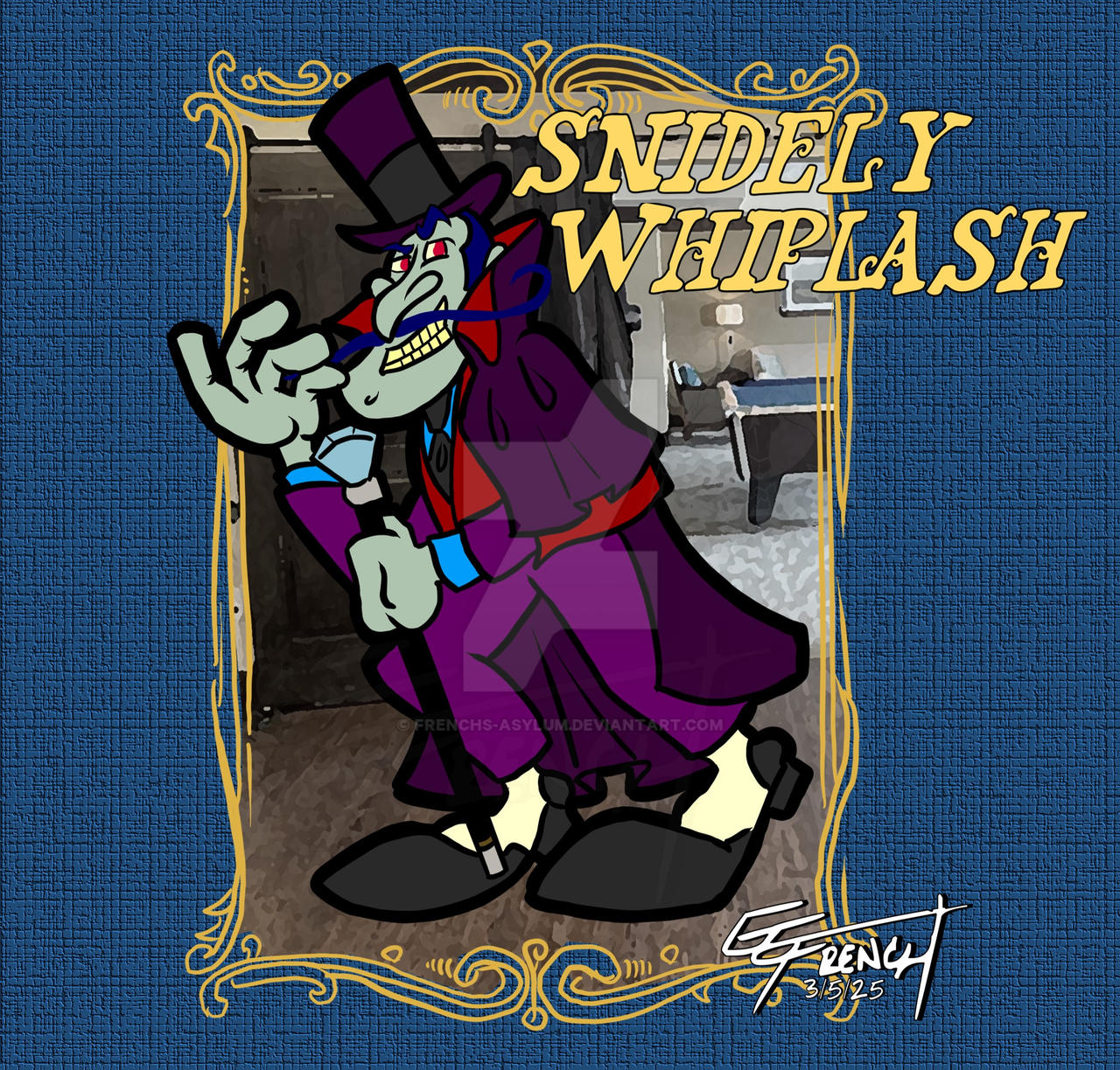 Snide Def Snidely Whiplash by Frenchs-Asylum on DeviantArt
