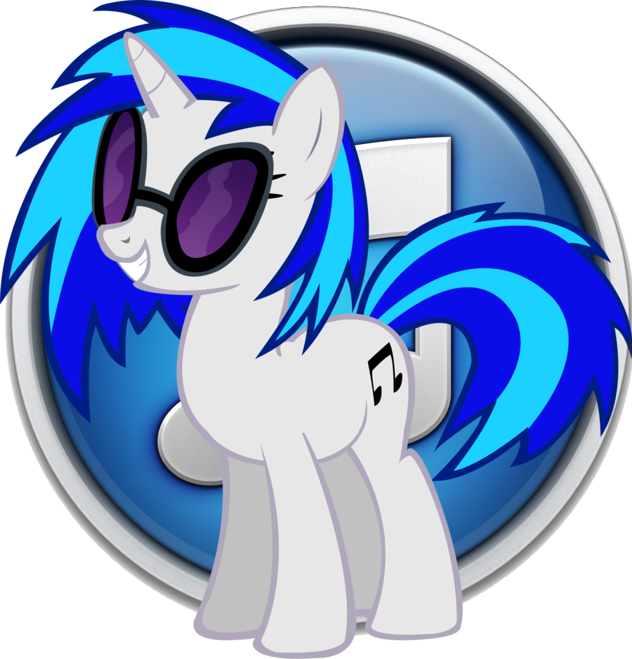 Vinyl Scratch iTunes Icon