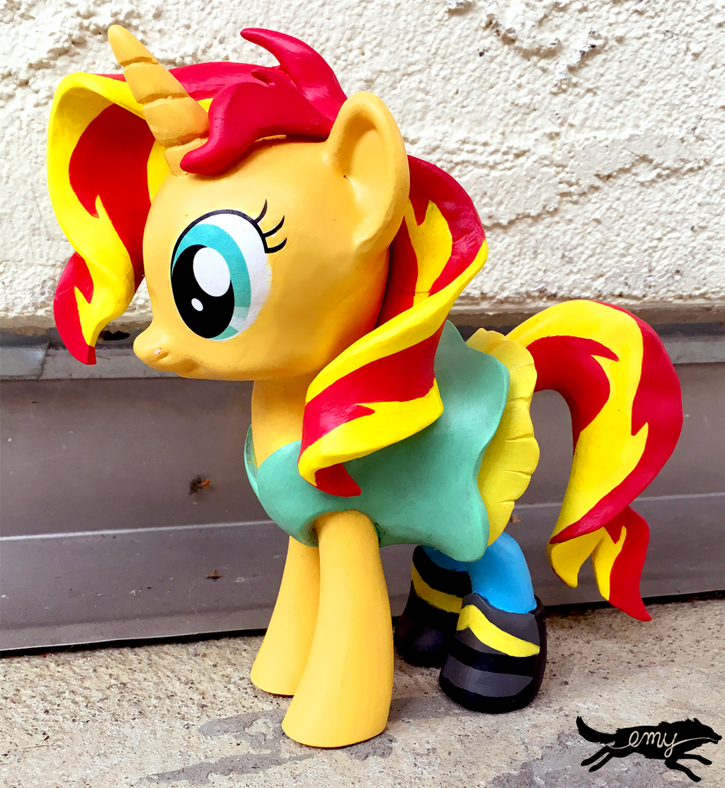 Commission-MLP Figure, Sunset with Outfit
