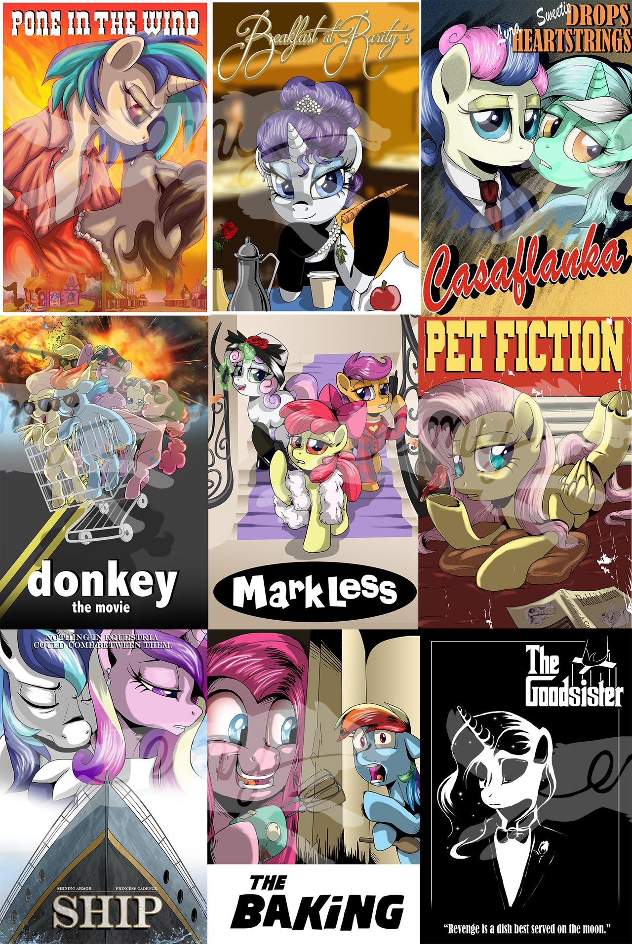 Ponyfied Movie Posters