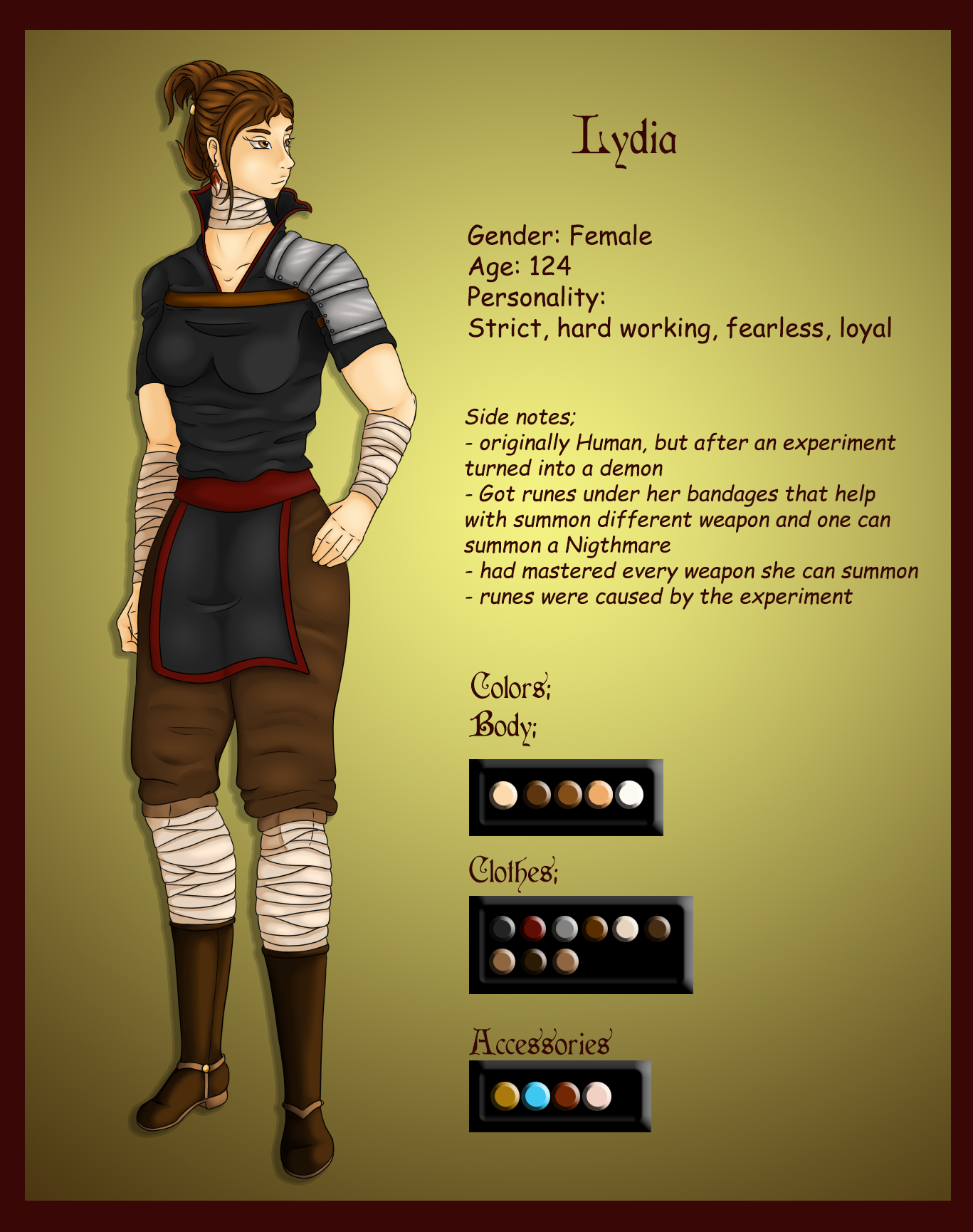 Stryx Handler: Lydia