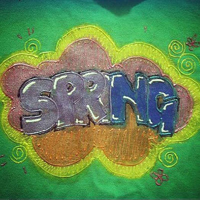 spring graffiti on my t-shirt by leenjay-illustrator on DeviantArt