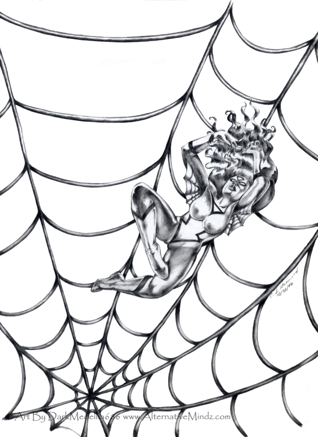 Spider-Woman's Hell by DarkMedellia686