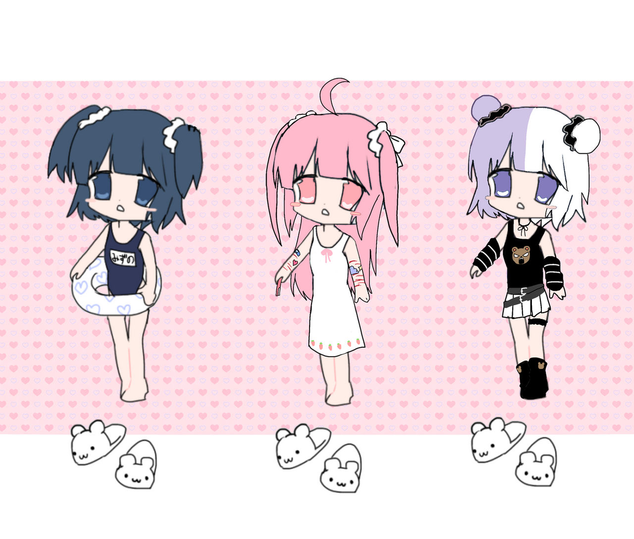 mini characters by fevvvvv on DeviantArt