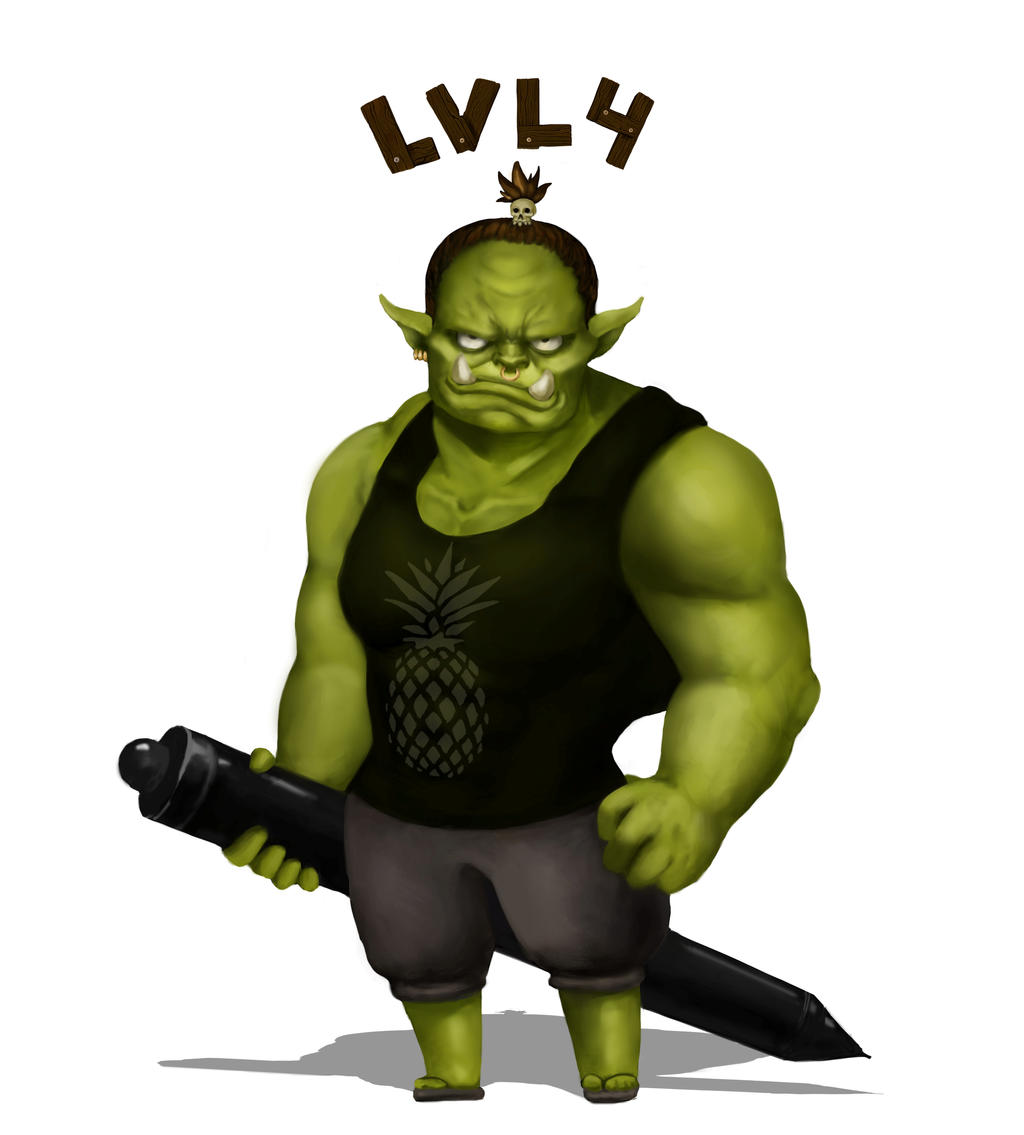 chibi orc by TeaGorn on DeviantArt