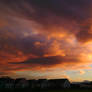 Colour Above The City - Evening sky II