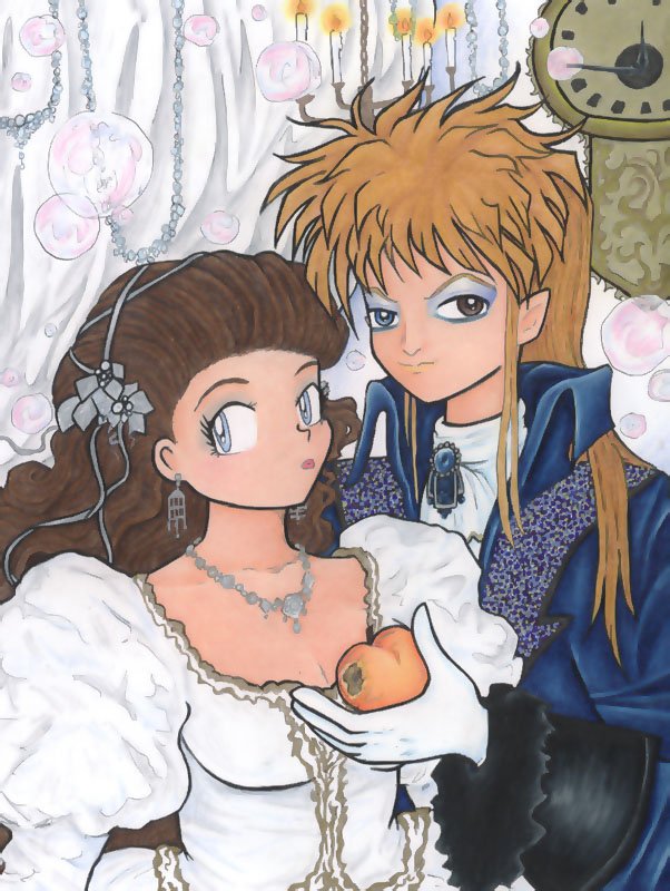 Jareth and Sarah by CaribbeanBlue