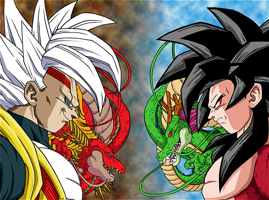 Goku super saiyan vs Baby Vegeta by Talbeast on DeviantArt