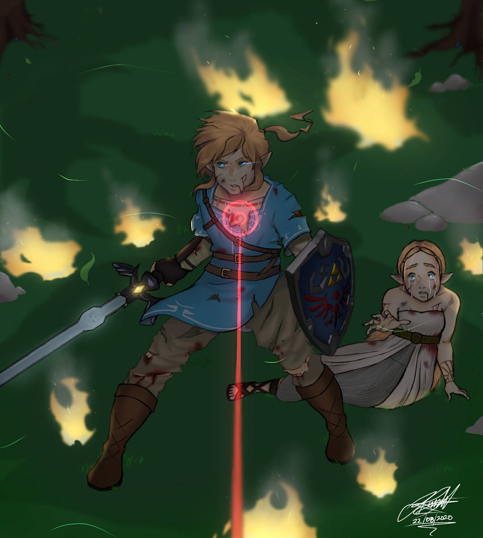 The Legend of Zelda Fan Art: Link  Legend of zelda, Legend of zelda  breath, Breath of the wild