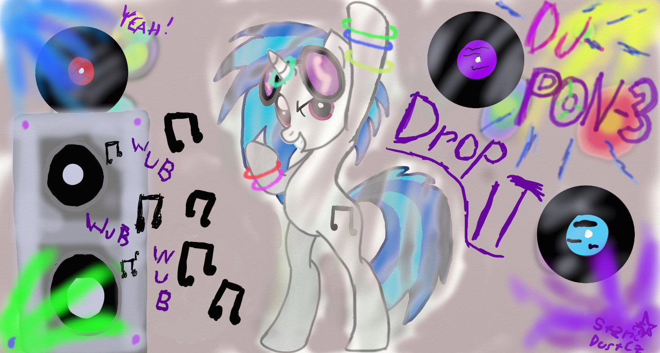 Vinyl Scratch DROP IT