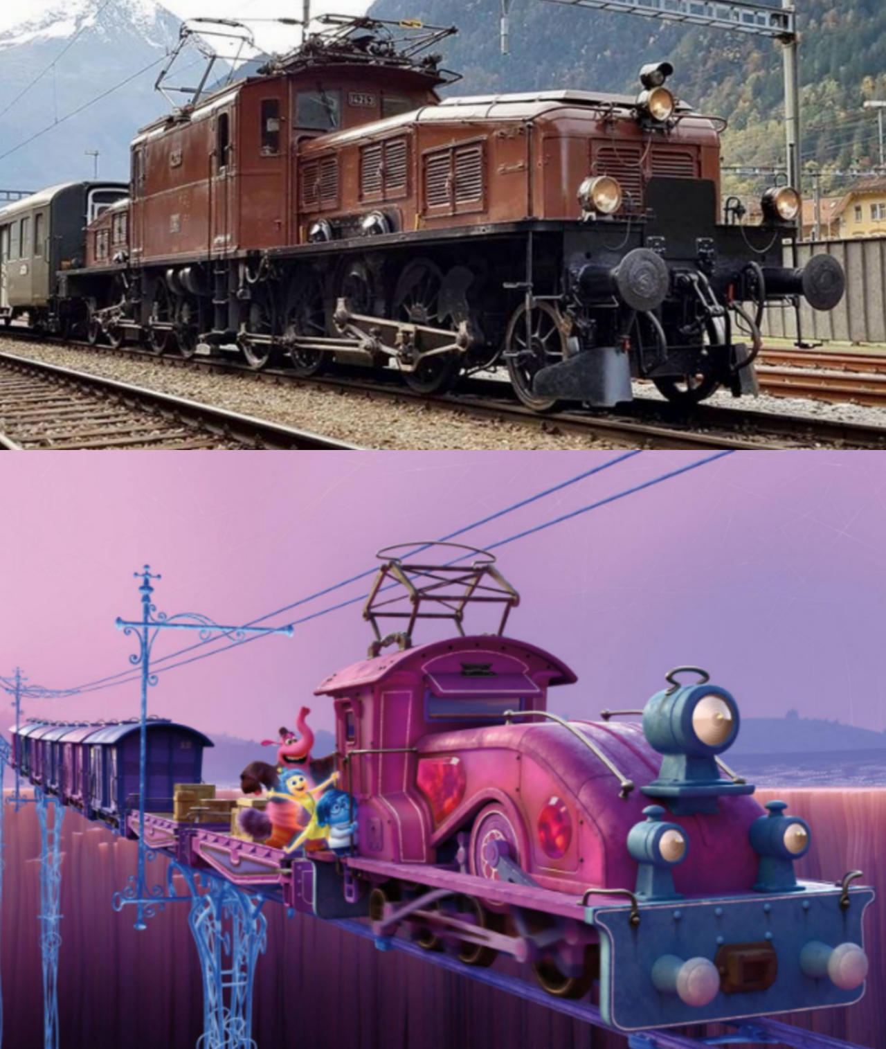 Inside Out Train Rails inside out train of thought train real by crashthetankengine on DeviantArt