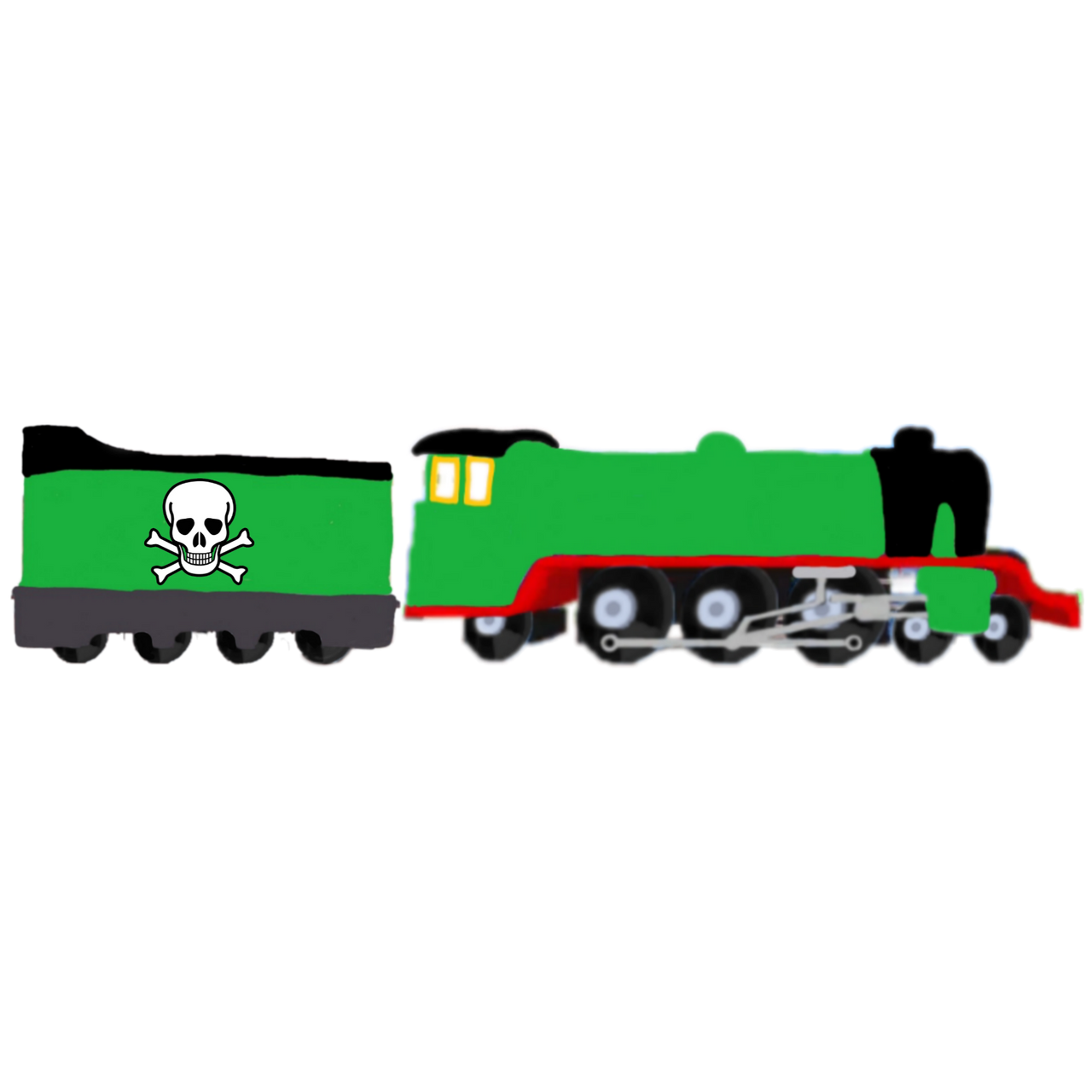 Evil train by crashthetankengine on DeviantArt