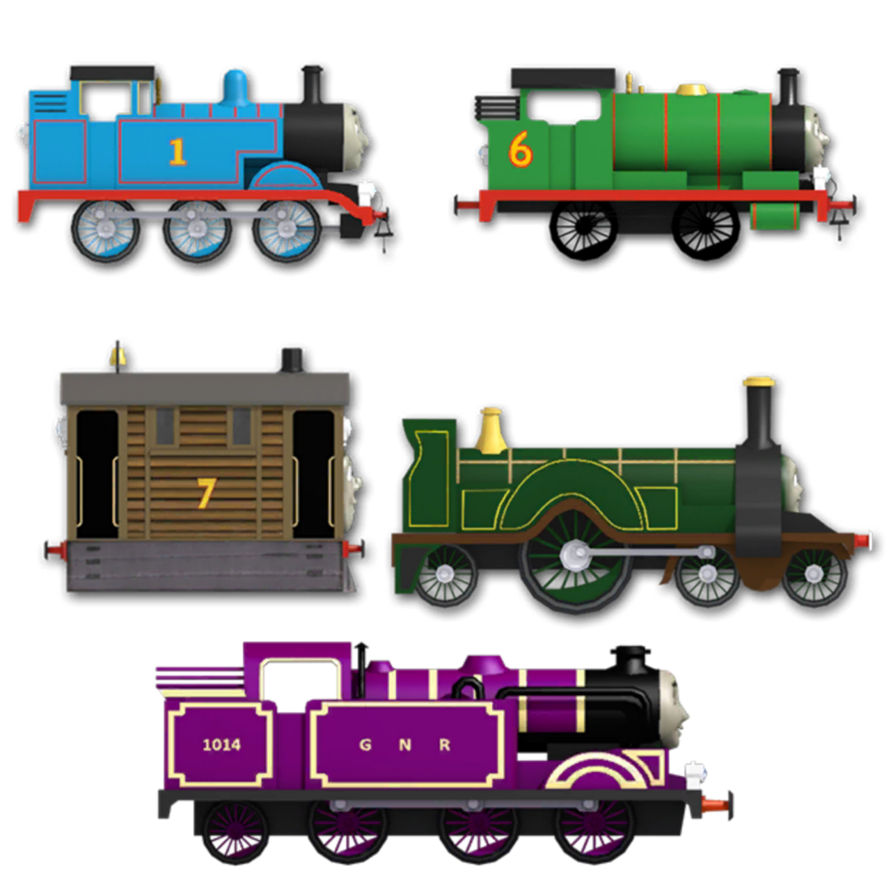 thomas and friends express delivery render by crashthetankengine on ...