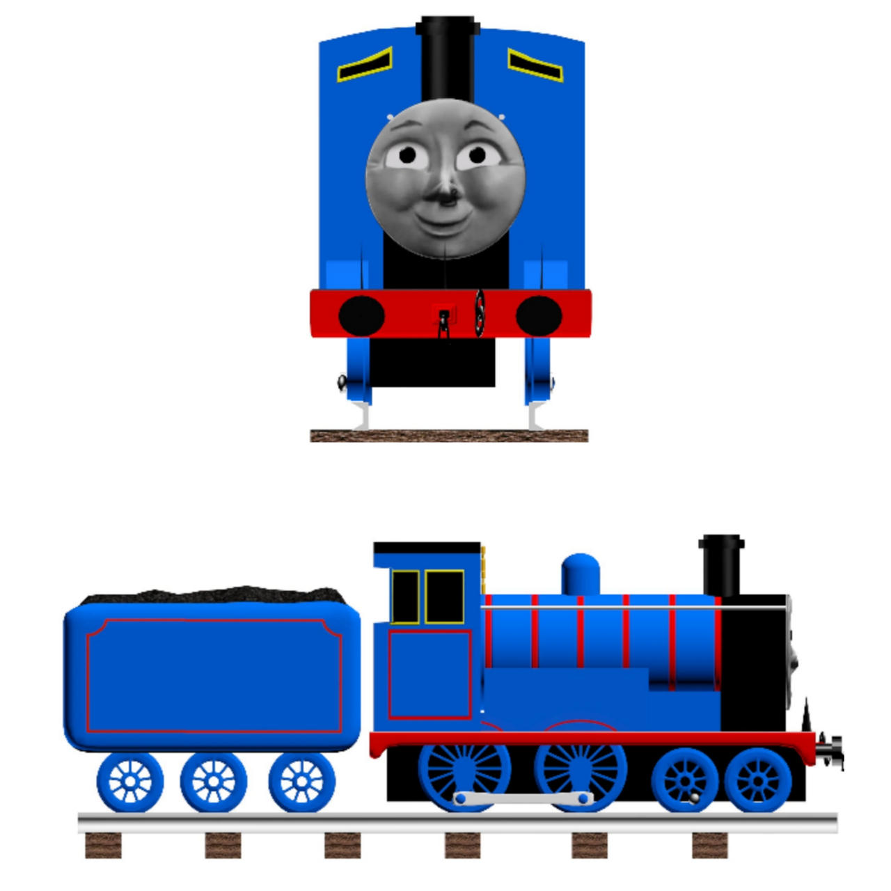 thomas pc adventures edward render by crashthetankengine on DeviantArt