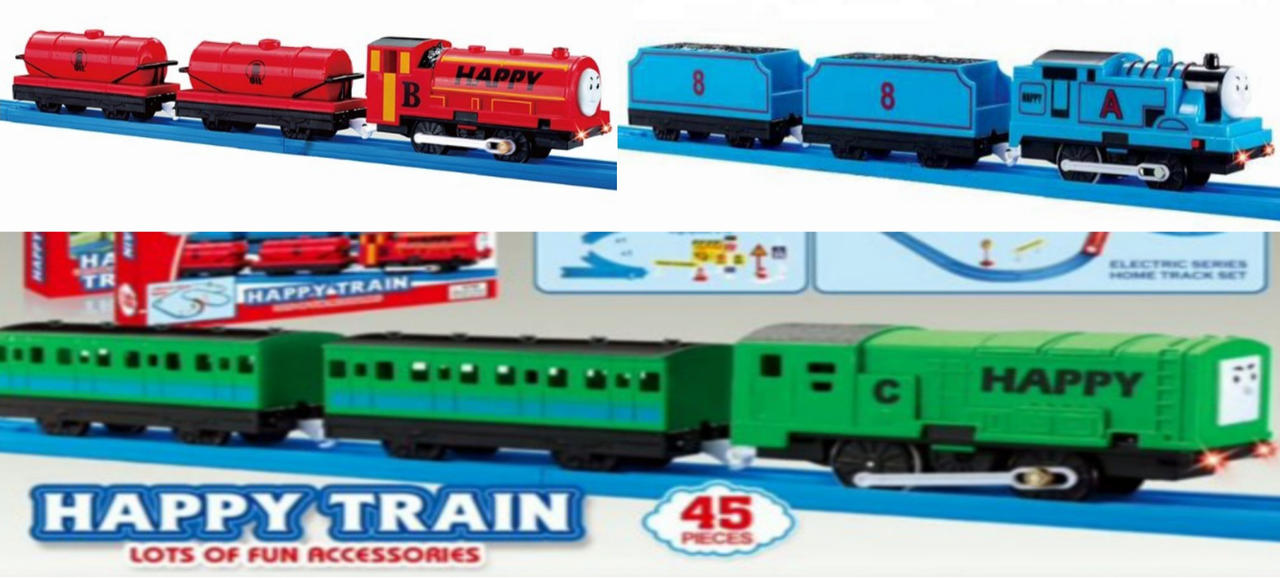 happy train lots of fun accessories all trains by crashthetankengine on ...