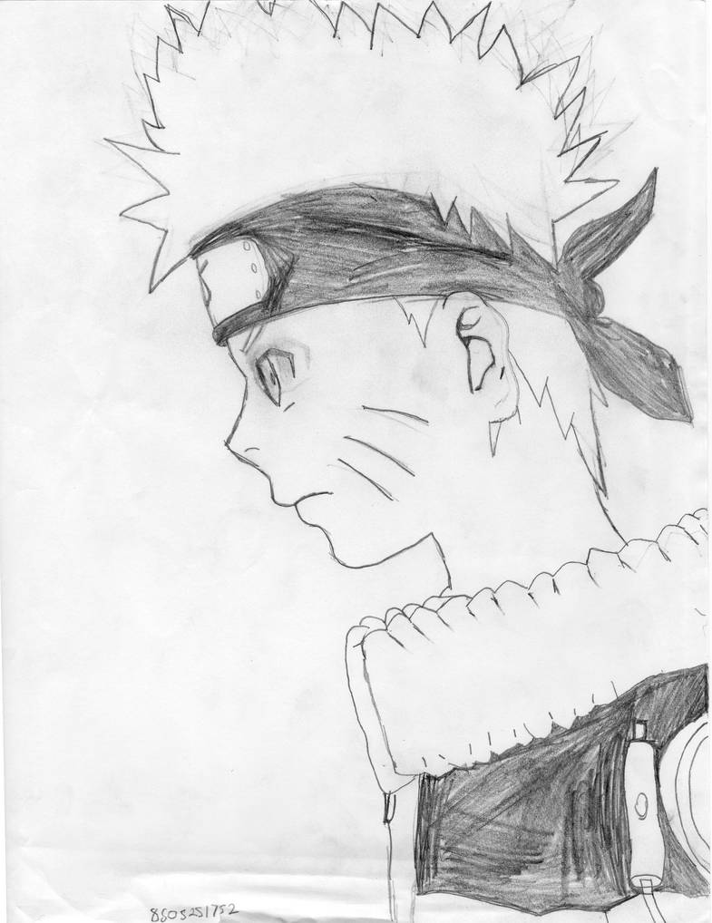 Naruto Pure Pencil Drawing by TheToxicEden on DeviantArt