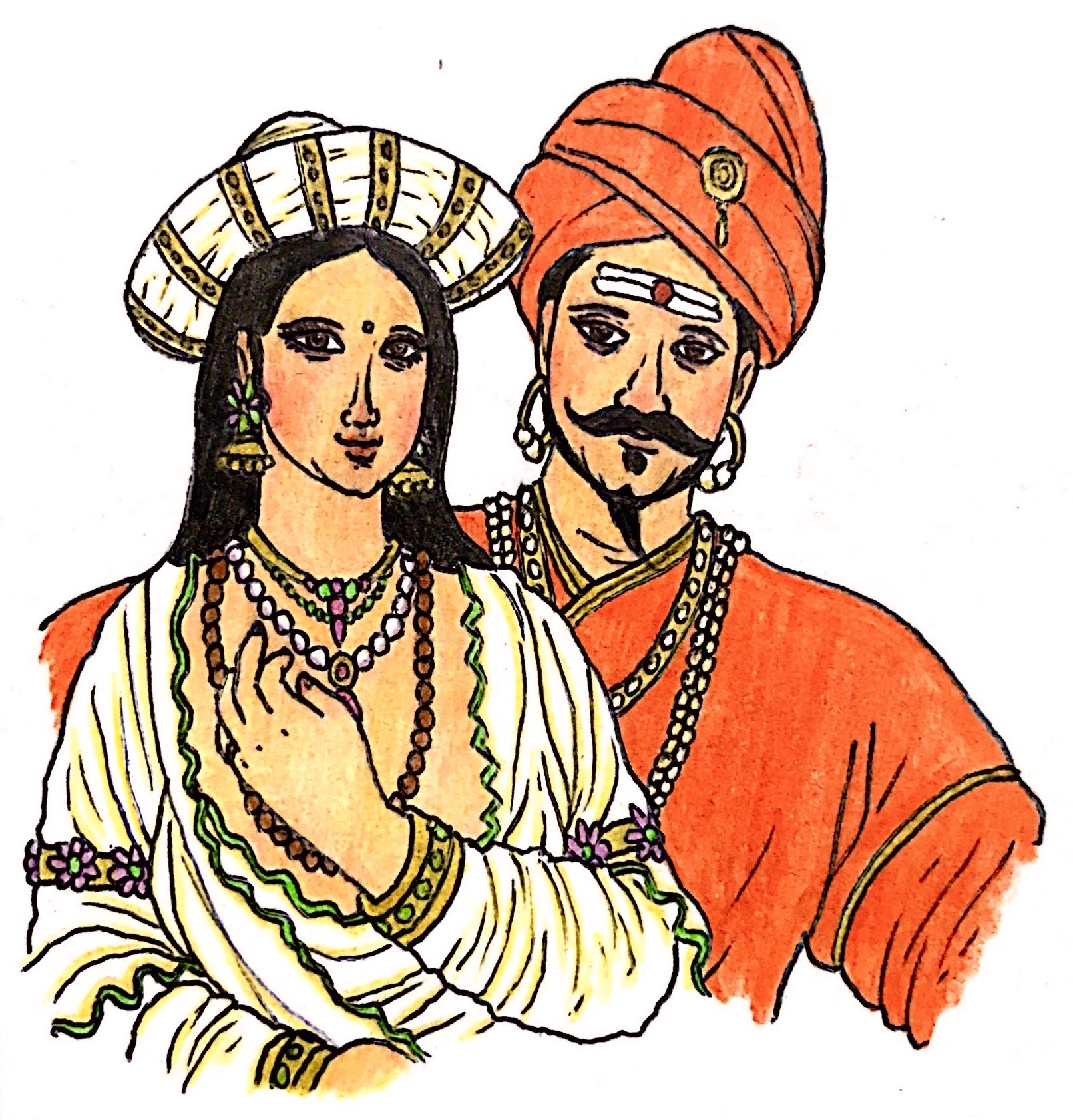 Bagi Rano Mastani and Baji Rao by Aericlee on DeviantArt
