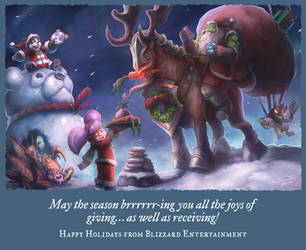 Blizzard Holiday Card 2014