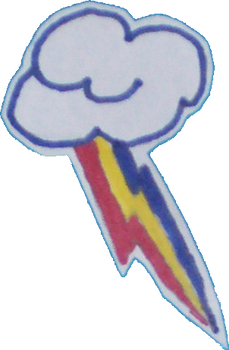 Rainbow Dash Cutie Mark sticker