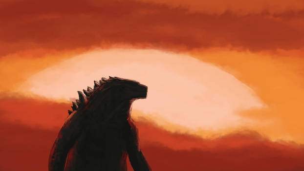 Godzilla Sunset