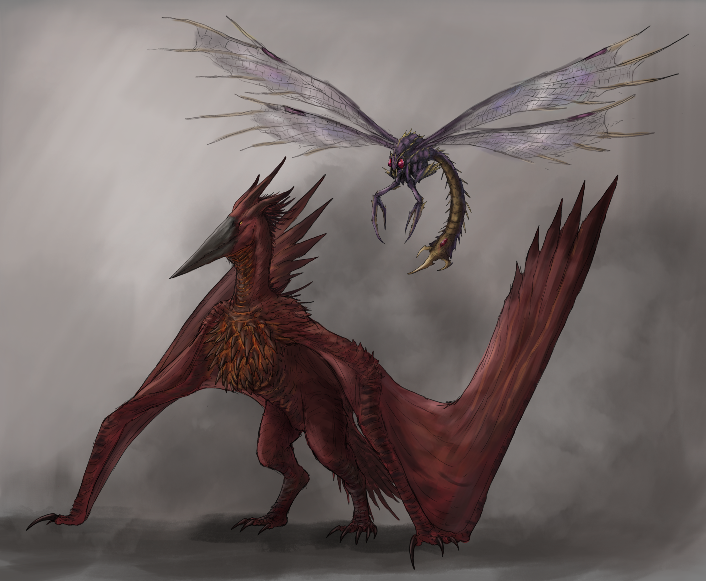 Rodan Red Sign Rodan and Megaguirus Redesign 2026 Revised by ElessarIsmail2005 on ...
