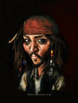 Johnny Depp Caricature by Brainfruit