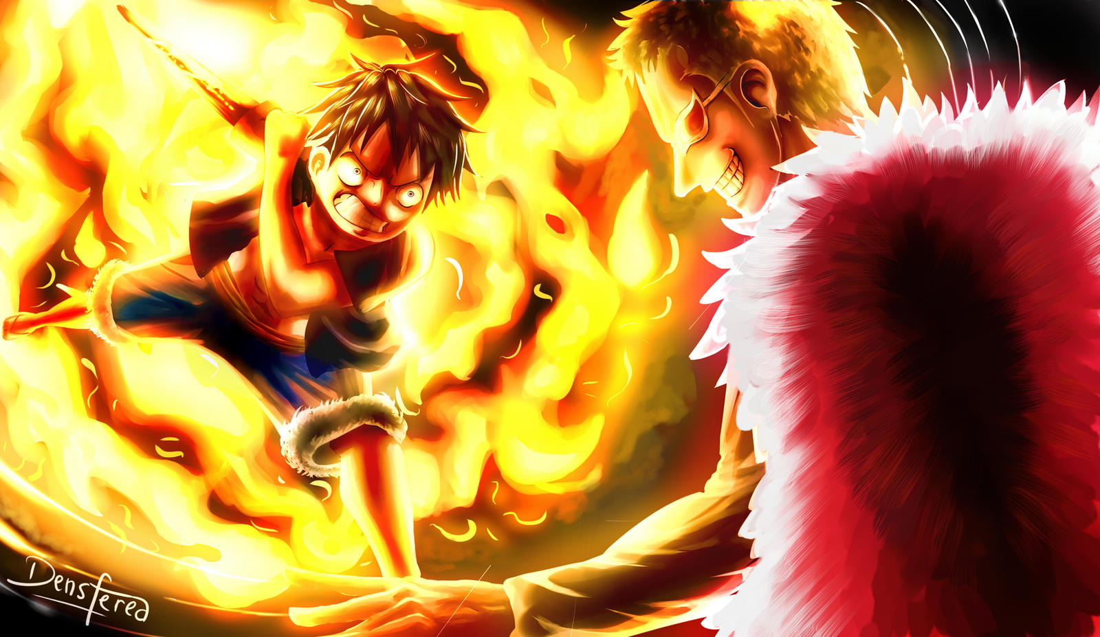 Luffy Vs Dofflamingo Red Hawk By Densferea On Deviantart Luffy Vs Dofflamingo Red Hawk By Densferea On Deviantart