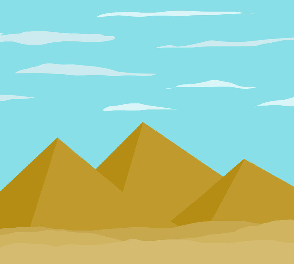 Pyramin 2d Pyramids 2D Digital Painting by sadiyasys on DeviantArt